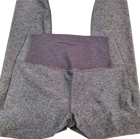 NIKE Dri-Fit Leggings Women Size Small Heather Gray High Rise Yoga Pant - Picture 4 of 12